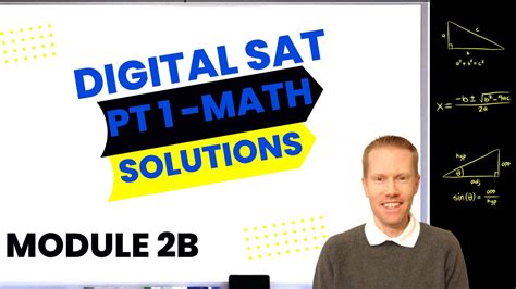 Digital SAT Bluebook Practice Test 1 MathModule 2B (Harder) Full