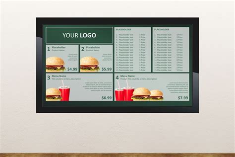 Digital Signage Template Free Download Of Free Digital Signage