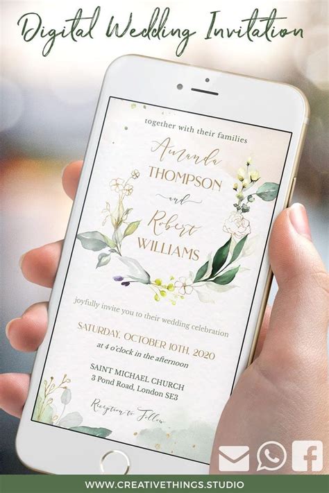 Digital Wedding Invitations & Animated Invitations – Creativethings Stu…