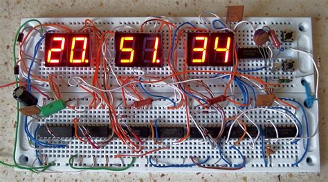 Digital clock electronics project.  Make a Digital Clock From Scratch: ...