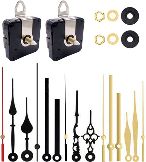 Digital clock parts.  Clock Inserts, Clock Hands and Quartz Clock Mechanisms feature v...