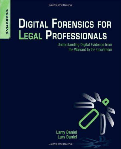 Digital forensics for legal professionals free book. - Honda cr250r service manual repair 1997 1999 cr250.