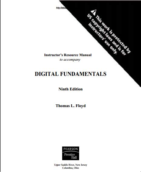 Digital fundamentals 9th by floyd solutions manual. - Meudon avant et pendant la révolution.