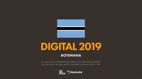 Digital in Botswana — DataReportal – Global Digital Insights