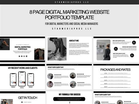 Digital marketer portfolio.  Top 8 Marketing Portfolio Examples Made With Host...