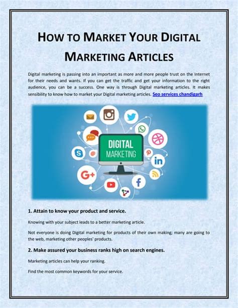 Digital marketing article topics.  Topics include mobile, video, searc...