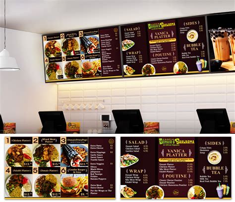 Digital restaurant menu. In addition, digital menu boards allow restaurants to change their menus quickly, without having to update printed menus. With an outdoor or indoor digital menu board, you can change the prices, specials, and even the dishes themselves to fit your business needs. The customers are always up-to-date on what’s happening in your restaurant. 
