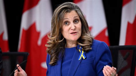 Digital services tax still part of the plan, says Freeland, but timing unclear
