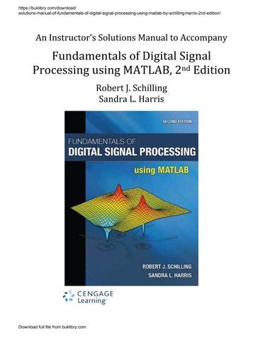 Digital signal processing using matlab 3rd edition solution manual. - Spaltreim in der englischen literatur des xix. jahrhunderts.