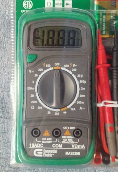 Digital voltmeter manual for model mas830b. - Schwänke und schnurren des pfarrers arlotto.