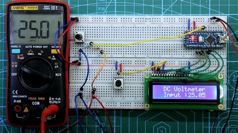 Digital voltmeter project pdf. Built a digital voltmeter using a microcontroller (Arduino) t...