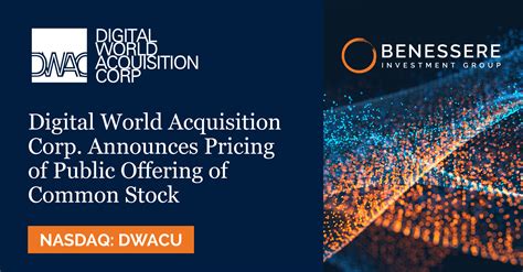 Digital world acquisition corporation. Things To Know About Digital world acquisition corporation. 