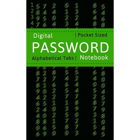 Download Digital Password Notebook Alphabetical Password Book Logbook To Protect Usernames And Password By Not A Book