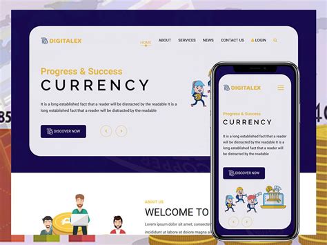 Digitalex Currency Website Template