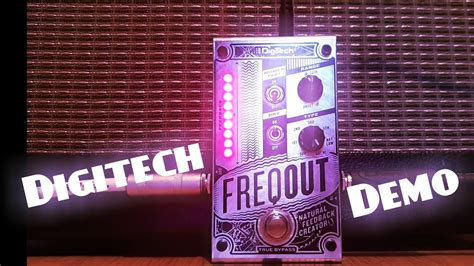 Digitech Freqout - A quick pedal demo of this Natural Feedback …