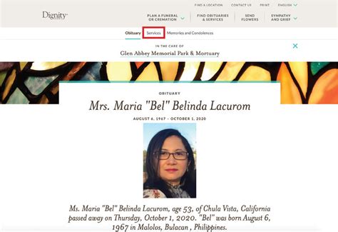 Dignitymemorial com obituary.  obits.  Search for a Dignity Memorial provider near you.  You c...