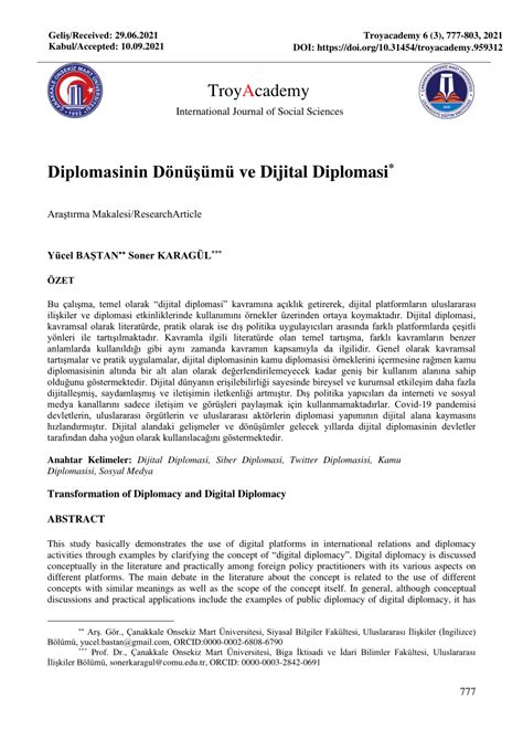 Dijital diplomasi pdf