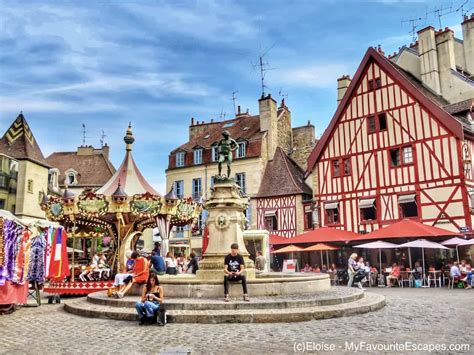 Dijon - Things to Do in Dijon. The church of St. Michel in Dijon | Credit: Pauline Frommer. 312km (193 miles) SE of Paris; 320km (198 miles) NE of Lyon. Founded by the Romans, in the north of the region, this city of 155,000 residents is the capital of Burgundy—a culturally-rich place of epic architecture (from a range of eras and …