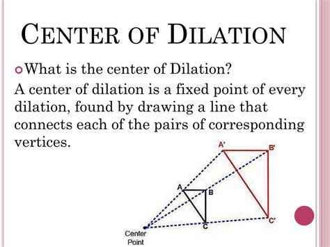 Dilation - When The Center Of Dilation Is Not The …