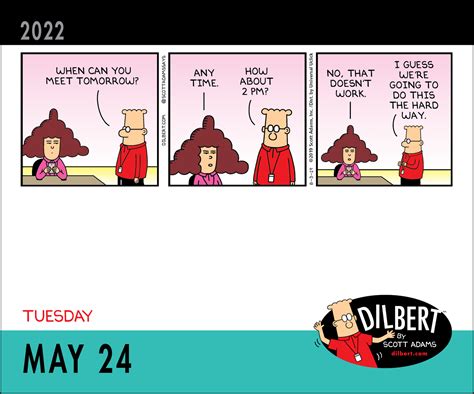 Dilbert Calendar 2022