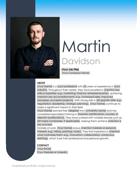 Dilbert ay biography template free