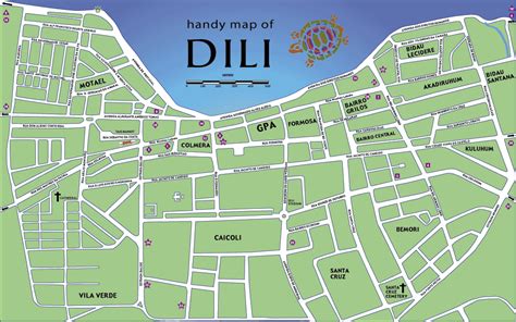 Dili map