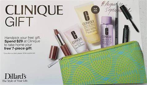 Step up your gift! Spend $75 on Clinique and also choose a bonus full size product (Moisture Surge 100H Auto-Replenishing Hydrator or Deep Comfort Body Moisturizing Lotion), while supplies last; At Dillard 's shipping is $9.95; or free if you use a Dillard 's card and spend $99; or free with any $150 purchase