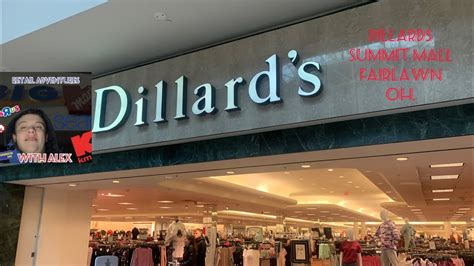Dillards summit mall ohio. Anchored by Macy's and Dillard's department stores, the mall boasts over 100 specialty shops from jewelry to women's apparel to beauty including Athleta, Pandora, lululemon, … 