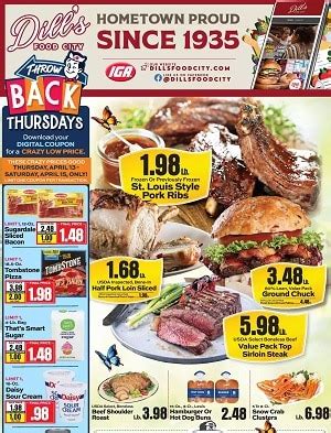 Dills weekly ad. © 2024 H.G. Hill Food Stores 