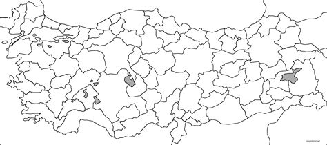 Dilsiz iller türkiye haritası