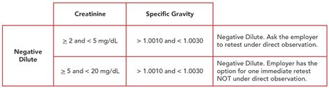 Dilute negative drug test.  Understand this inconclusive result and its implication...