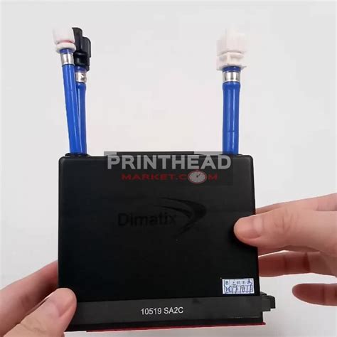 Dimatix printhead.  Each SG1024/MC-2C printhead has two separate ink paths each with ...