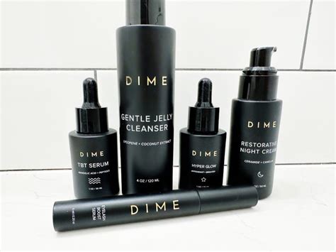 Dime beauty. DIME is a skin wellness brand founded by Master Esthetician Baylee Relf and her husband Ryan. They offer vegan, cruelty-free, and sustainable products that are transparent, approachable, and deliver real results. 