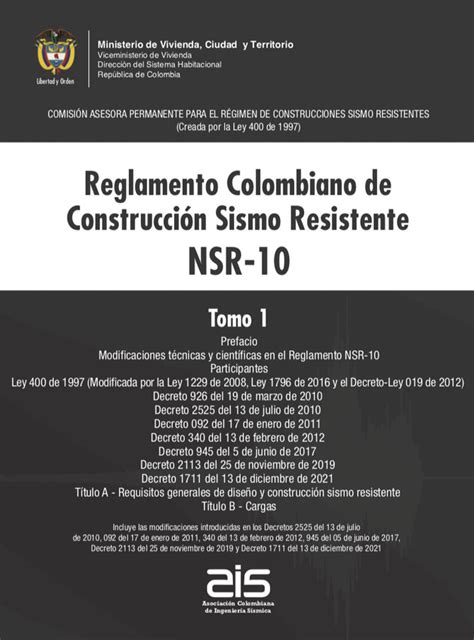 Dimensiones mini9mas de columnas código colombiano de construcciones sismo resistentes. - Clark cmp 15 cmp 18 cmp20 cmp25 cmp30 gabelstapler werkstattservice reparaturanleitung download.