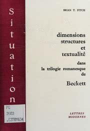 Dimensions Structures Et Text Beckett