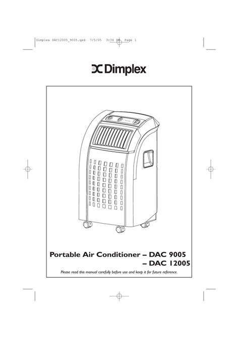 Dimplex portable air conditioner manual dac 9005. - Gulmohar english reader for class 5 guide.
