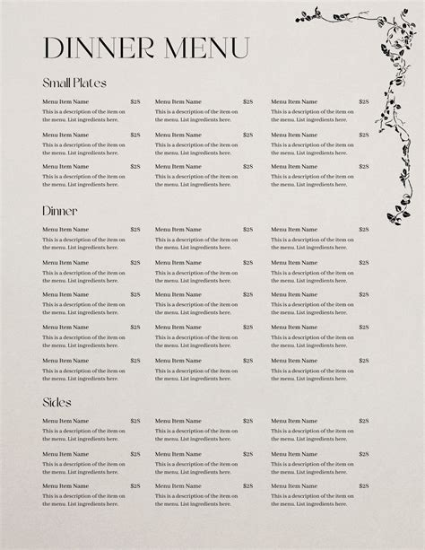 Dinner Menu | E&E Stakeout Grill (2024)