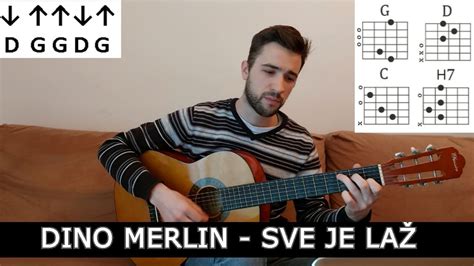 Dino Merlin - Sve je laž - Akordi i tablature za gitaru