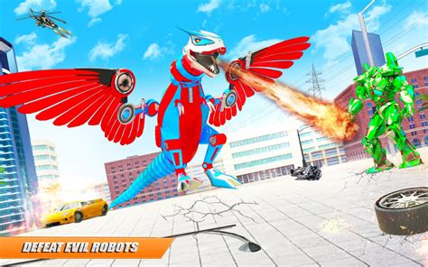 Dino Robot Games Flying Robot APK Download for Android 