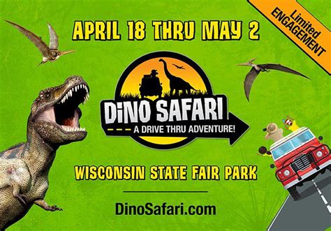 Dino Safari opens at Wisconsin State Fair Park - NY State of Politics