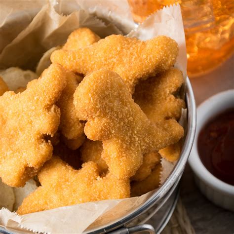Dino nuggets. Making Dino Nuggets in the air fryer is super fast and easy. Dino chicken nuggets are fun for a kids meal or snack. Even picky eaters will love these dinosau... 