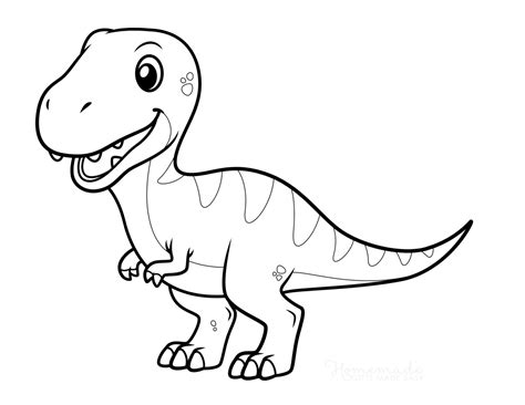 Dinosaur Drawing Colour