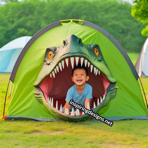 Dinosaur Tent for Camping: Camp Under the Stars with Your Little Dinosaurs