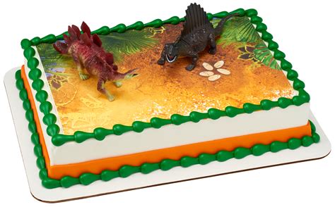 Dinosaur pals decopac. 1-800-DECOPAC. (1-800-332-6722) Español. 1-800-898-3063. 3500 Thurston Avenue, Anoka, Minnesota 55303. Show your customers the excitement of this cake design by adding it to The Magic of Cakes Book at your location! This page coordinates with the Dinosaur Pals DecoSet and features a PhotoCake Edible Image® DecoSet Background cake design. 