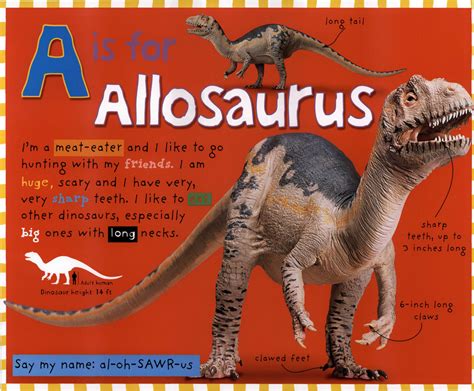 Read Online Dinosaur A To Z For Kids Who Really Love Dinosaurs Smart Kids By Roger Priddy