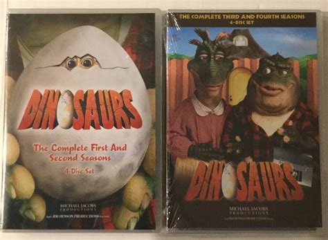 Dinosaurs TV Show Complete Series Season 1-4 DVD Set Jim …