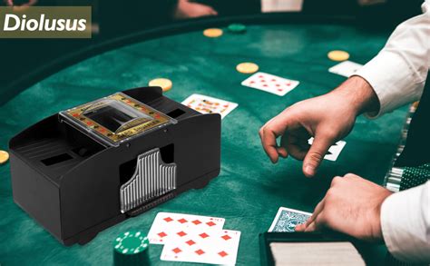 Diolusus Automatic Card Shufler, Electronic Casino Card Poker …