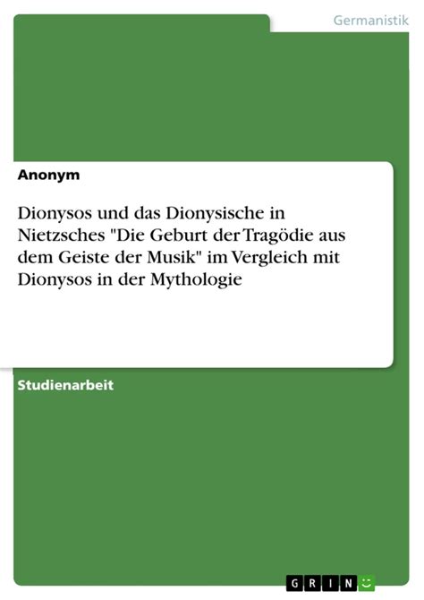 Dionysos und das dionysische in der antiken und deutschen literatur. - Mercury 115 elpt 4 stroke manual.
