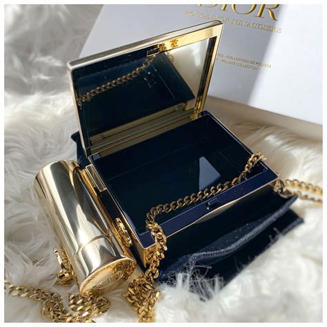 Dior lipstick clutch. DIOR gold Rouge Dior Makeup Clutch. Shop with free returns and earn Rewards points for access to exclusive benefits. 
