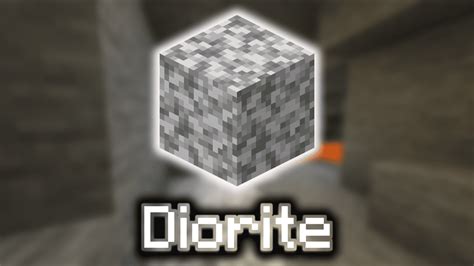 Diorite in Minecraft